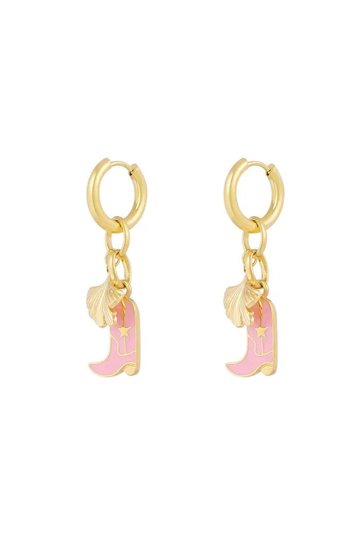 ''Yee-haw" earrings