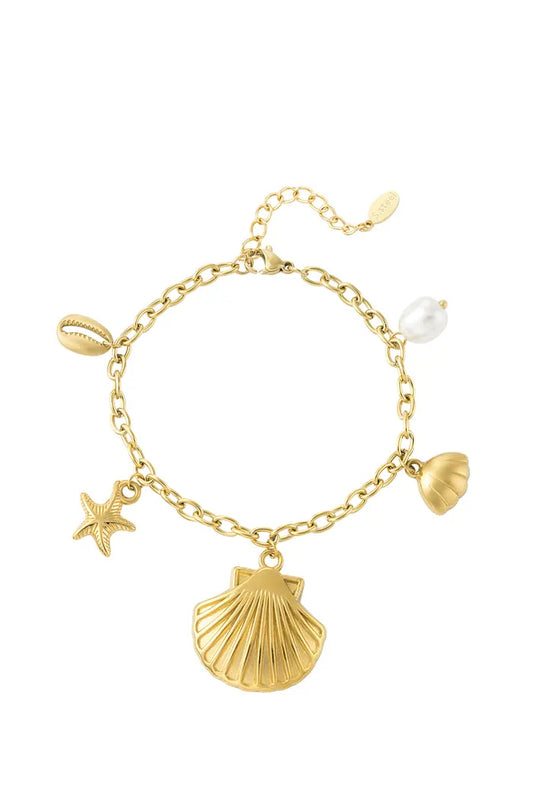 "Sea side" charm bracelet