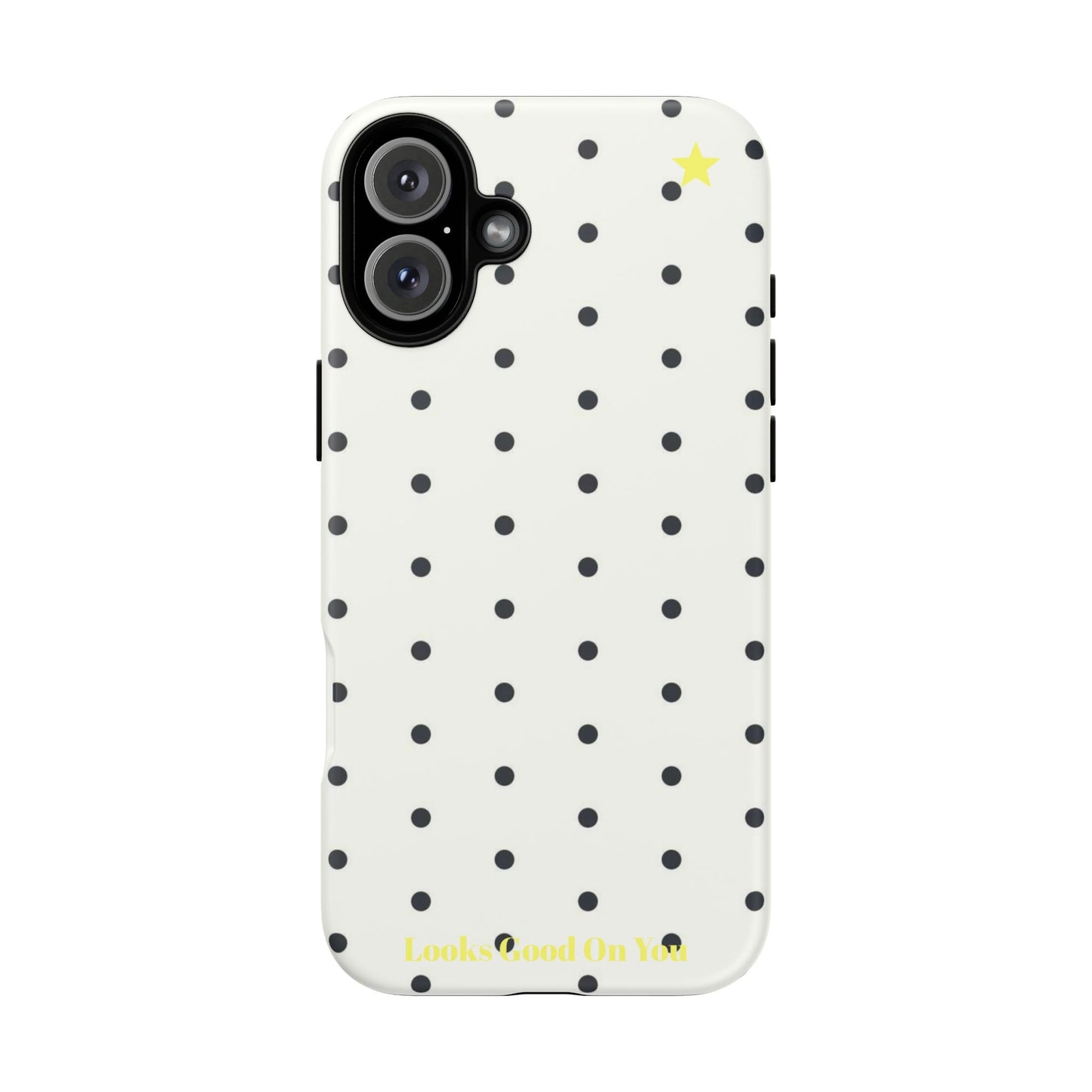 "Polkadot" phone case black