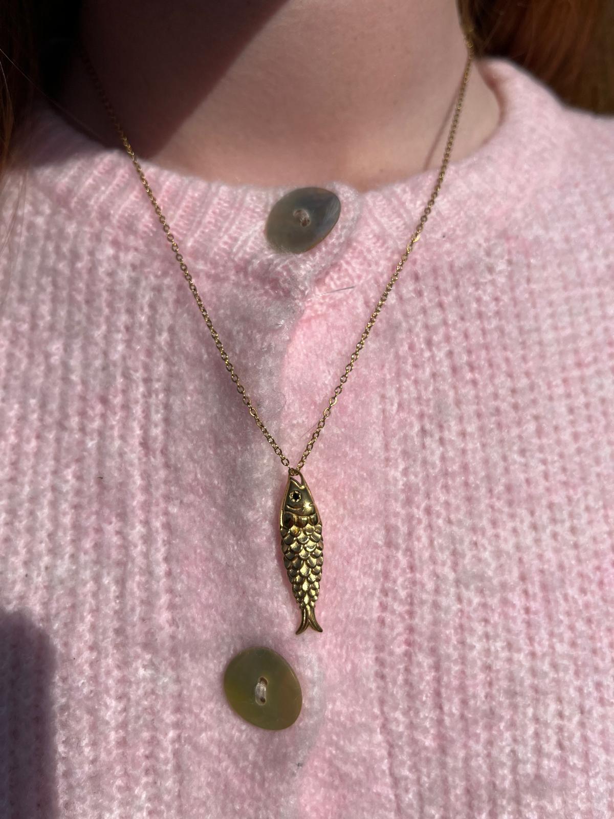 "Fish" necklace